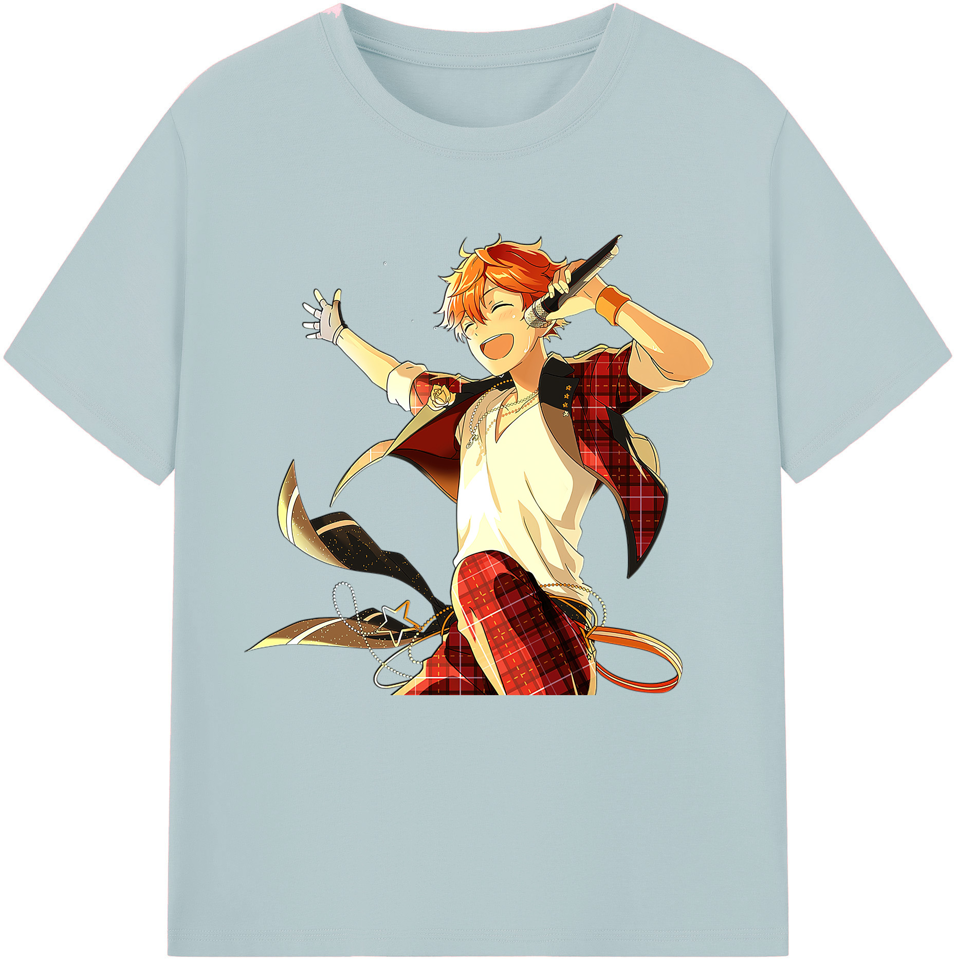 （画像用） あんさんぶるスターズ! Ensemble Stars 綿100％半袖Tシャツ（フロントプリント）